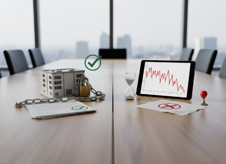 so sánh vay tín chấp và vay thế chấp