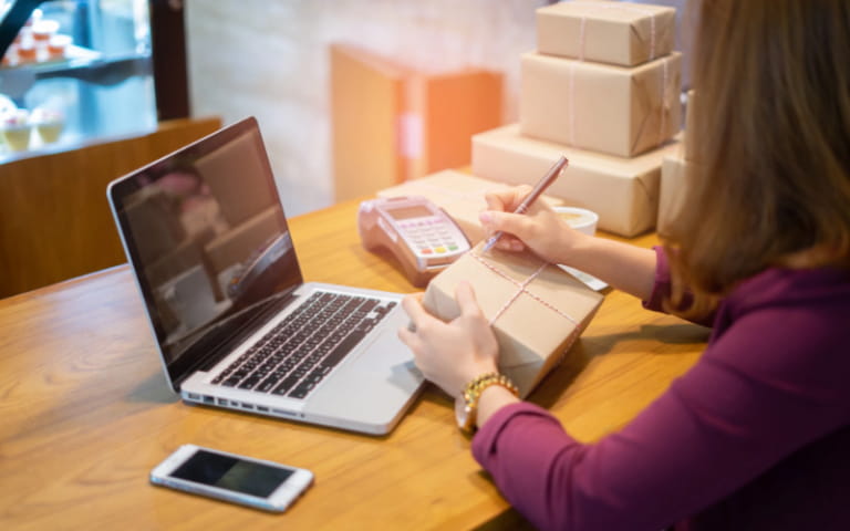 vay vốn cho shop online